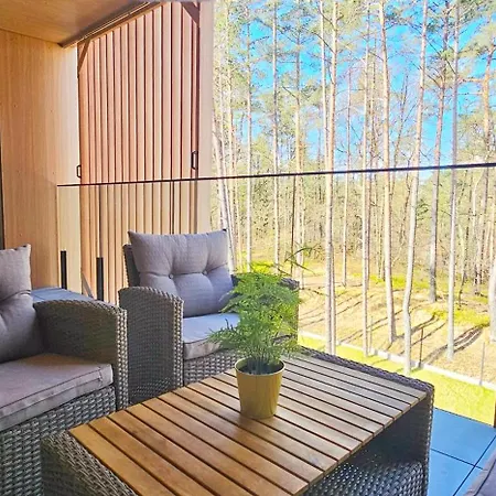 דירה Holidayhomepl Sea & Forest C327 Z Sypialnia, Basen, Spa, Gym Gratis